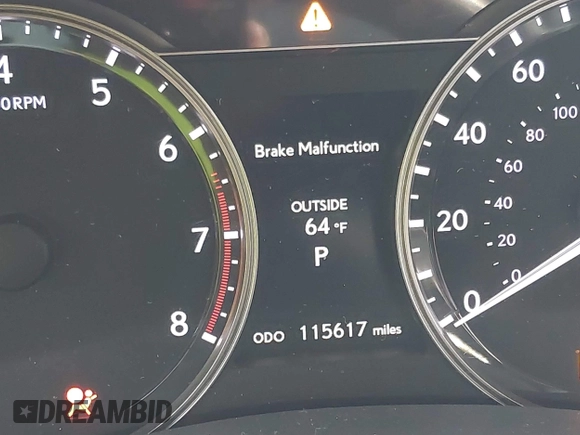 2013 Lexus GS 350 with VIN JTHBE1BL3D5008866, listed as a IAAI auction lot 41598986 with 115,617 mi miles and . Bid and sale history available at carsss.com. Image 15.