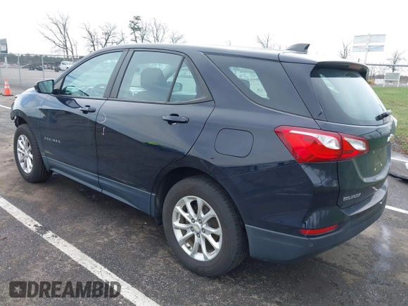 2020 Chevrolet Equinox LS z VIN 2GNAX5EV7L6207540, wystawiony jako IAAI lot #41954763 z przebiegiem 72 082 mil mil oraz . Historia ofert i sprzedaży dostępna na DreamBid. Obrazek 3.