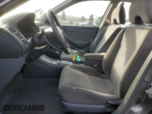 2005 Honda Civic VP z VIN 1HGES16395L011187, wystawiony jako Copart lot #48006995 z przebiegiem 160 315 mil mil oraz Szkoda całkowita • Salvage title. Historia ofert i sprzedaży dostępna na DreamBid. Obrazek 7.