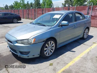 2008 Mitsubishi Lancer GTS z VIN JA3AU86U38U021896, wystawiony jako IAAI lot #42294311 z przebiegiem 188 937 mil mil oraz . Historia ofert i sprzedaży dostępna na DreamBid. Obrazek 2.