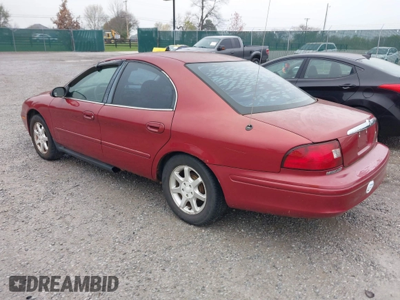 2003 Mercury Sable GS with VIN 1MEFM50U63A605443, listed as a IAAI auction lot 40846836 with 133,682 mi miles and . Bid and sale history available at DreamBid. Image 3.