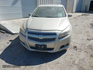 2013 Chevrolet Malibu LTZ with VIN 1G11J5SX0DF222834, listed as a IAAI auction lot 41628139 with 190,250 mi miles. Bid and sale history available at carsss.com. Image 6.
