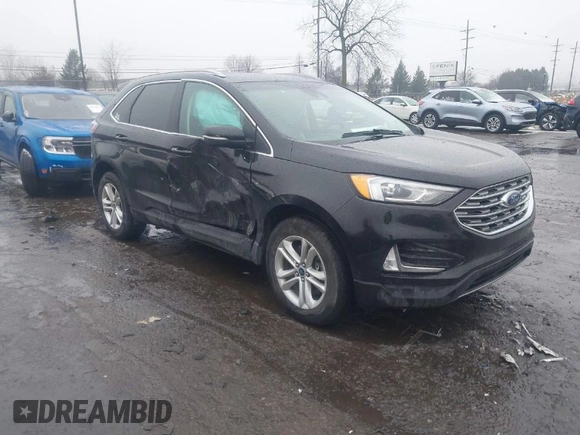2020 Ford Edge SEL with VIN 2FMPK4J94LBA80978, listed as a IAAI auction lot 41682907 with 67,158 mi miles. Bid and sale history available at carsss.com. Image 1.