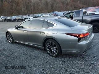 2022 Lexus LS with VIN JTHD51FF5N5017406, listed as a Copart auction lot 81285174 with 6,218 mi miles and Salvage Title. Bid and sale history available at carsss.com. Image 2.