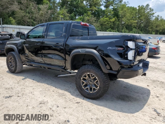 2024 Chevrolet Colorado 4WD ZR2 with VIN 1GCPTFEK5R1296420, listed as a Copart auction lot 59356335 with 4,622 mi miles and Salvage title. Bid and sale history available at DreamBid. Image 2.