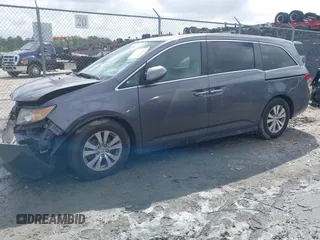 2016 Honda Odyssey EX-L with VIN 5FNRL5H67GB081580, listed as a IAAI auction lot 41935281 with 201,000 mi miles and . Bid and sale history available at DreamBid. Image 11.
