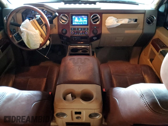 2011 Ford F-250 XL with VIN 1FT7W2A63BEC20668, listed as a Copart auction lot 43641435 with 157,120 mi miles and Salvage Title. Bid and sale history available at carsss.com. Image 8.