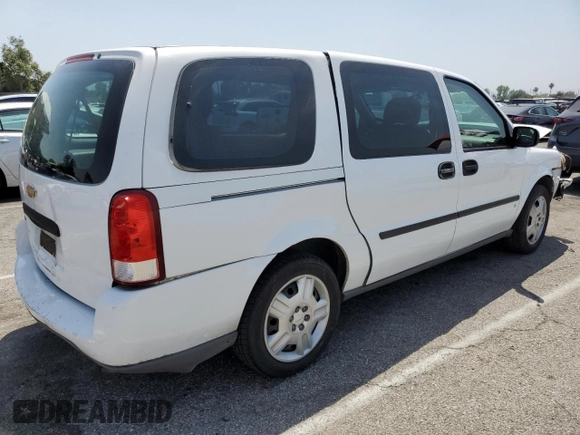2008 Chevrolet Uplander LS with VIN 1GNDV23138D149954, listed as a Copart auction lot 53263374 with 166,198 mi miles and Non Repairable. Bid and sale history available at carsss.com. Image 3.