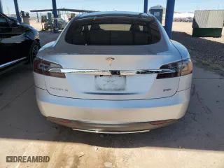 2012 Tesla Model S Performance with VIN 5YJSA1DP2CFP01454, listed as a Copart auction lot 53503025 with 116,636 mi miles and Salvage Title. Bid and sale history available at carsss.com. Image 6.