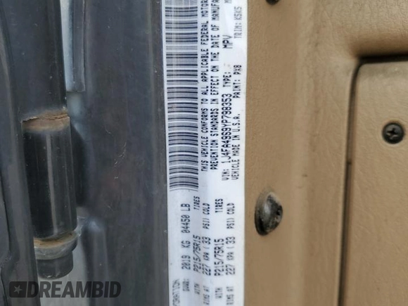 2000 Jeep Wrangler Sport z VIN 1J4FA49S9YP798353, wystawiony jako Copart lot #62009645 z przebiegiem 116 676 mil mil oraz Szkoda całkowita • Salvage title. Historia ofert i sprzedaży dostępna na DreamBid. Obrazek 13.
