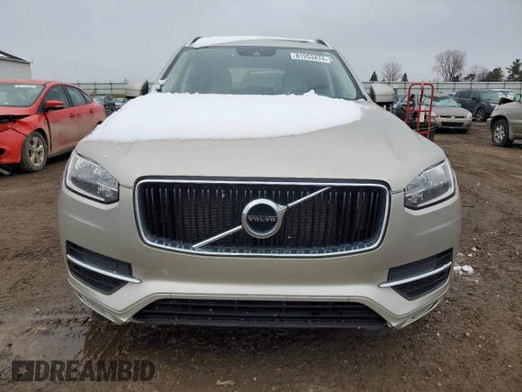 2016 Volvo XC90 Momentum with VIN YV4102XK5G1056816, listed as a Copart auction lot 81253474 with 188,095 mi miles and Clean Title. Bid and sale history available at carsss.com. Image 5.
