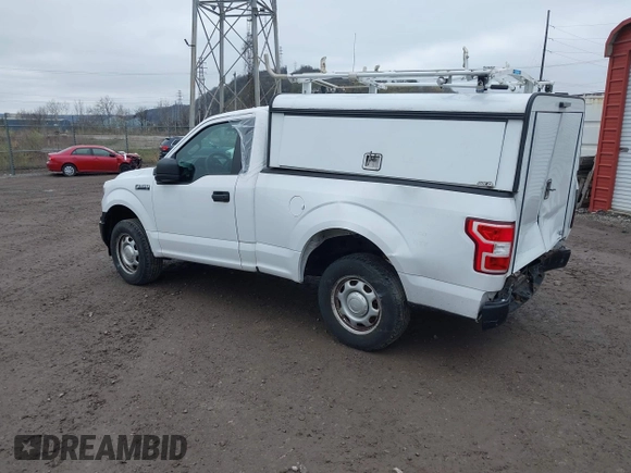 2018 Ford F-150 XL with VIN 1FTMF1CB7JKE51807, listed as a IAAI auction lot 41982761 with 72,170 mi miles. Bid and sale history available at carsss.com. Image 3.