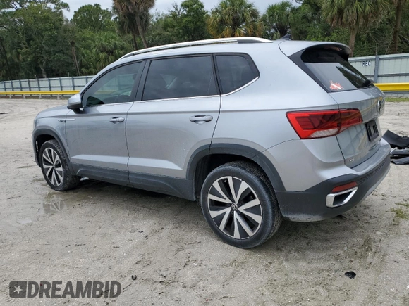 2022 Volkswagen Taos SE с VIN 3VVRX7B24NM046236, выставлен на аукционе Copart как лот 59491305 с пробегом 42 949 миль миль и Списание • Salvage title. История ставок и продаж доступна на DreamBid. Изображение 2.
