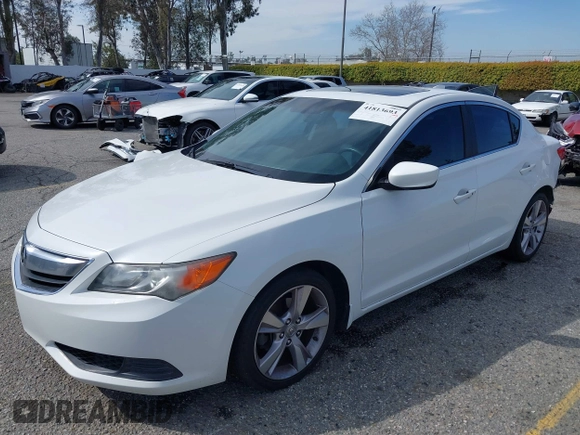 2014 Acura ILX with VIN 19VDE1F34EE011312, listed as a IAAI auction lot 41813693 with 107,032 mi miles. Bid and sale history available at carsss.com. Image 18.