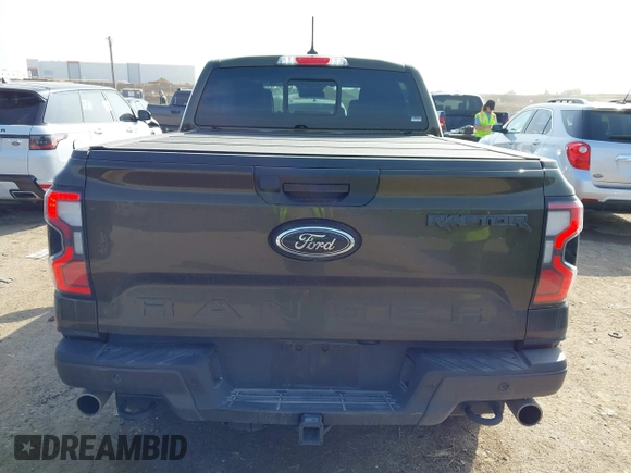 2024 Ford Ranger Raptor with VIN 1FTER4LR4RLE55684, listed as a IAAI auction lot 41527277 with 1,919 mi miles. Bid and sale history available at carsss.com. Image 16.
