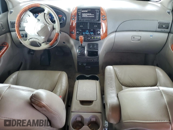 2010 Toyota Sienna XLE with VIN 5TDYK4CCXAS335064, listed as a Copart auction lot 62649665 with 246,327 mi miles and Salvage title. Bid and sale history available at DreamBid. Image 8.