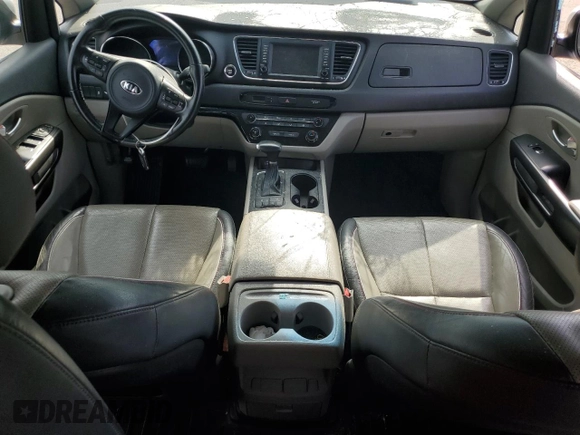 2017 Kia Sedona LX with VIN KNDMB5C19H6265263, listed as a Copart auction lot 53246695 with 121,770 mi miles and Clean Title. Bid and sale history available at carsss.com. Image 8.