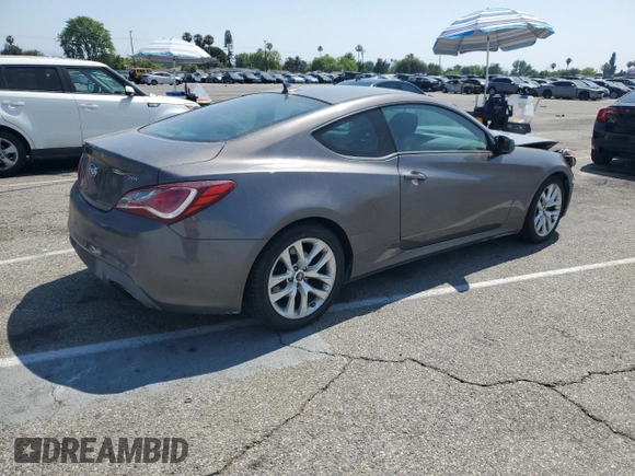 2013 Hyundai Genesis Coupe 2.0T with VIN KMHHT6KD0DU082240, listed as a Copart auction lot 59400945 with 119,761 mi miles and Clean title. Bid and sale history available at DreamBid. Image 3.