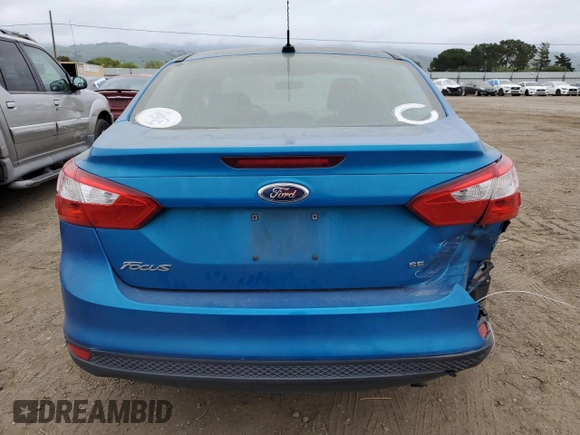 2014 Ford Focus SE with VIN 1FADP3F20EL414172, listed as a Copart auction lot 52580435 with 159,088 mi miles and Salvage Title. Bid and sale history available at carsss.com. Image 6.