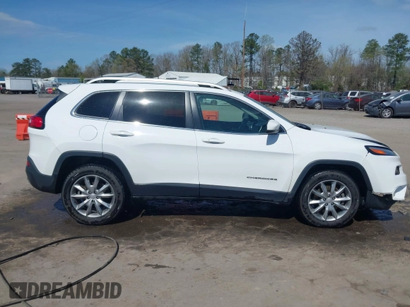 2018 Jeep Cherokee Limited with VIN 1C4PJMDX3JD588626, listed as a IAAI auction lot 41913964 with 80,106 mi miles. Bid and sale history available at carsss.com. Image 13.