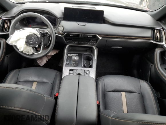 2024 Mazda CX-90 Premium Plus with VIN JM3KKEHA9R1152449, listed as a Copart auction lot 63047925 with 10,235 mi miles and Salvage title. Bid and sale history available at DreamBid. Image 8.