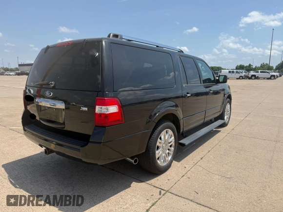 2011 Ford Expedition Max Limited z VIN 1FMJK2A56BEF20922, wystawiony jako Copart lot #58569545 z przebiegiem 209 329 mil mil oraz Czysty tytuł • Clean title. Historia ofert i sprzedaży dostępna na DreamBid. Obrazek 4.