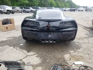 2015 Chevrolet Corvette Z51 2LT with VIN 1G1YK2D77F5109902, listed as a Copart auction lot 50784194 with 128,877 mi miles and Salvage title. Bid and sale history available at DreamBid. Image 6.
