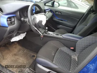 2021 Toyota C-HR LE with VIN JTNKHMBX2M1107890, listed as a Copart auction lot 77992554 with 54,219 mi miles and Salvage Title. Bid and sale history available at carsss.com. Image 7.