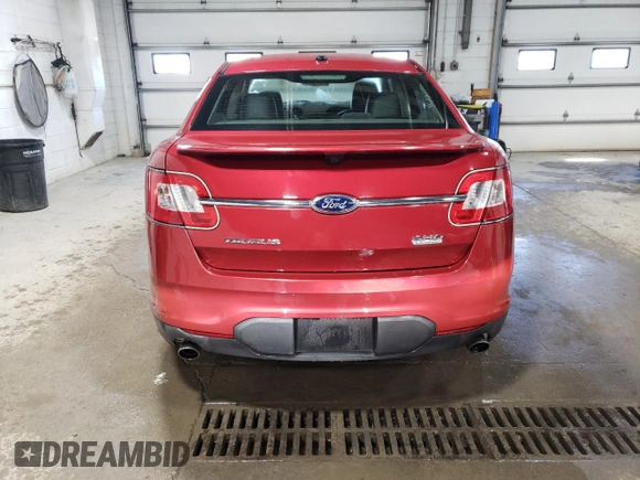 2011 Ford Taurus SHO with VIN 1FAHP2KT9BG120154, listed as a Copart auction lot 55178335 with 175,972 mi miles and Clean Title. Bid and sale history available at DreamBid. Image 6.