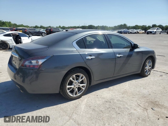 2012 Nissan Maxima SV with VIN 1N4AA5AP6CC860178, listed as a Copart auction lot 57083185 with 89,285 mi miles and Salvage title. Bid and sale history available at DreamBid. Image 3.