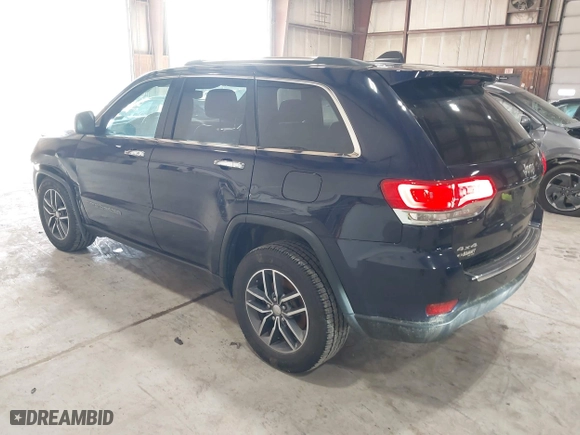 2017 Jeep Grand Cherokee Limited with VIN 1C4RJFBG3HC742369, listed as a IAAI auction lot 41673371 with 71,365 mi miles. Bid and sale history available at carsss.com. Image 3.