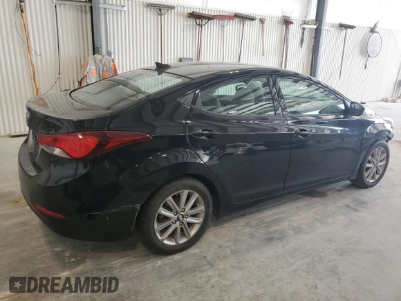 2016 Hyundai Elantra SE with VIN 5NPDH4AEXGH749137, listed as a Copart auction lot 63624605 with 150,921 mi miles and Clean title. Bid and sale history available at DreamBid. Image 3.