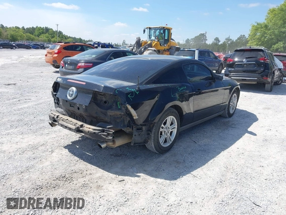 2011 Ford Mustang V6 with VIN 1ZVBP8AM5B5160365, listed as a IAAI auction lot 42003791 with 175,579 mi miles and . Bid and sale history available at carsss.com. Image 4.