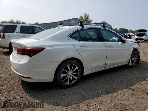 2017 Acura TLX w/Technology Pkg with VIN 19UUB1F54HA800795, listed as a Copart auction lot 67415404 with 119,253 mi miles and Salvage Title. Bid and sale history available at carsss.com. Image 3.