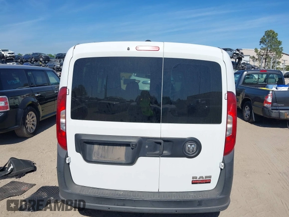 2017 Ram ProMaster City Cargo Tradesman с VIN ZFBERFAB1H6G96848, выставлен на аукционе IAAI как лот 41806184 с пробегом 206 534 миль миль и . История ставок и продаж доступна на DreamBid. Изображение 16.
