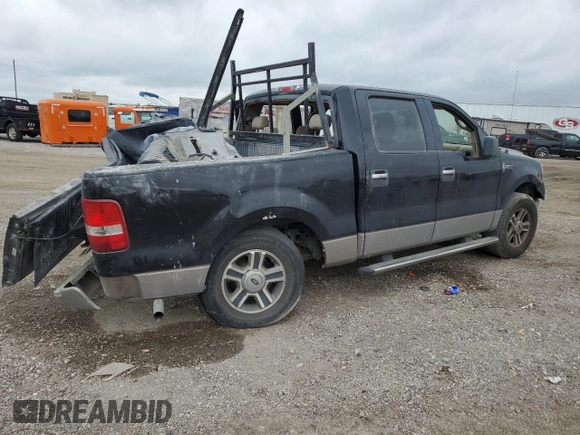 2006 Ford F-150 XLT with VIN 1FTPW12546KB05083, listed as a Copart auction lot 50894295 with Not provided miles and Salvage title. Bid and sale history available at DreamBid. Image 3.