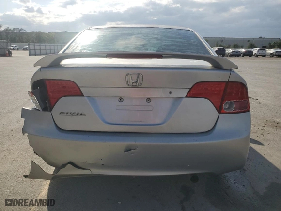 2006 Honda Civic Sdn LX with VIN 1HGFA16516L147629, listed as a Copart auction lot 50174795 with 233,137 mi miles and Salvage Title. Bid and sale history available at carsss.com. Image 6.