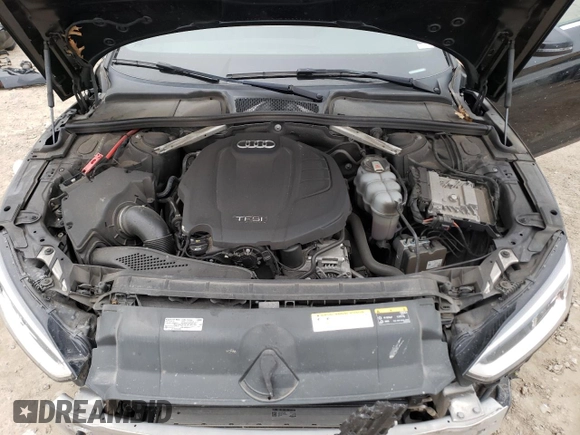 2019 Audi A5 Sportback Premium with VIN WAUANCF58KA056255, listed as a Copart auction lot 41666253 with 50,484 mi miles. Bid and sale history available at carsss.com. Image 11.