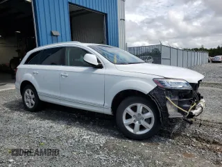2012 Audi Q7 3.0L with VIN WA1CGCFE3CD006251, listed as a Copart auction lot 34177672 with 354,372 mi miles and Salvage Title. Bid and sale history available at carsss.com. Image 1.