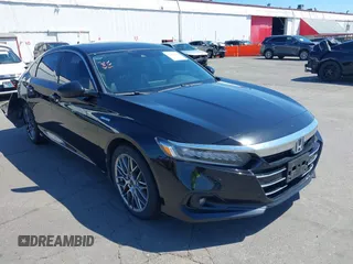 2022 Honda Accord EX-L with VIN 1HGCV3F58NA019403, listed as a IAAI auction lot 42436894 with 97,877 mi miles and . Bid and sale history available at DreamBid. Image 1.