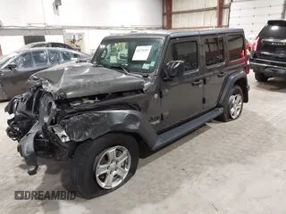 2021 Jeep Wrangler Unlimited Sport S с VIN 1C4HJXDN2MW701625, выставлен на аукционе IAAI как лот 42278169 с пробегом 11 229 миль миль и . История ставок и продаж доступна на DreamBid. Изображение 21.