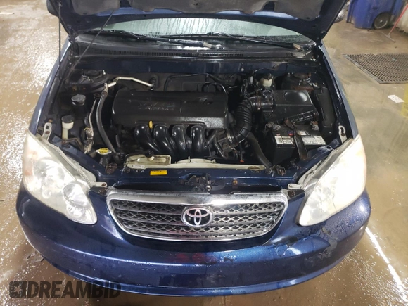 2008 Toyota Corolla CE with VIN 1NXBR32E38Z015519, listed as a Copart auction lot 52501595 with 164,796 mi miles and Salvage Title. Bid and sale history available at DreamBid. Image 11.