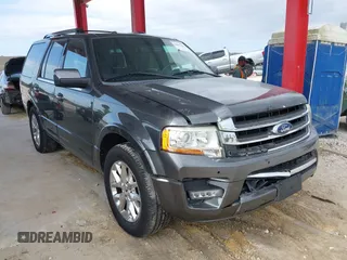 2016 Ford Expedition Limited with VIN 1FMJU1KT3GEF32969, listed as a IAAI auction lot 42011508 with 160,415 mi miles and . Bid and sale history available at DreamBid. Image 1.