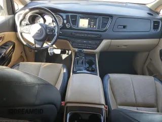 2015 Kia Sedona SX-L with VIN KNDME5C16F6034552, listed as a Copart auction lot 45478085 with 150,158 mi miles and Salvage Title. Bid and sale history available at DreamBid. Image 8.