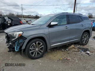 2019 GMC Terrain Denali z VIN 3GKALSEXXKL339520, wystawiony jako Copart lot #87017184 z przebiegiem 22 075 mil mil oraz Szkoda całkowita • Salvage title. Historia ofert i sprzedaży dostępna na DreamBid. Obrazek 1.