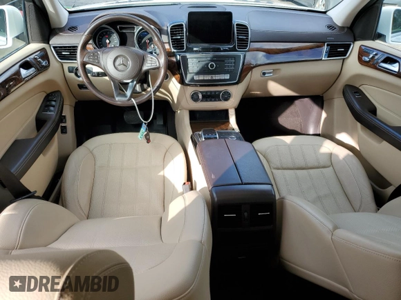 2018 Mercedes-Benz GLS 450 with VIN 4JGDF6EE4JB132316, listed as a Copart auction lot 42323674 with 63,686 mi miles and . Bid and sale history available at DreamBid. Image 8.