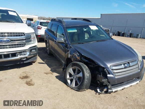 2014 Subaru Outback Limited with VIN 4S4BRDPC2E2207454, listed as a IAAI auction lot 41635322 with 150,862 mi miles and . Bid and sale history available at DreamBid. Image 1.