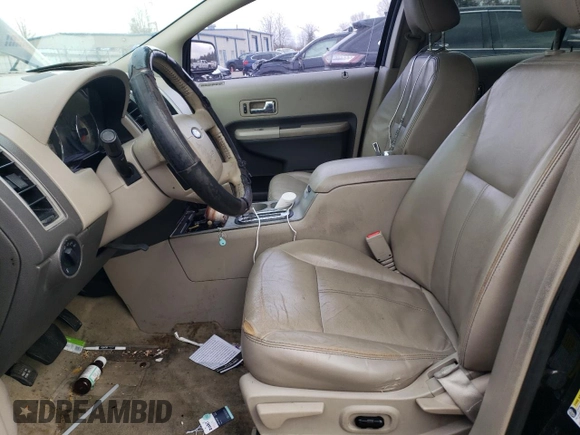 2007 Ford Edge SEL PLUS with VIN 2FMDK39C27BB38377, listed as a Copart auction lot 46267425 with 166,696 mi miles and Salvage Title. Bid and sale history available at carsss.com. Image 7.