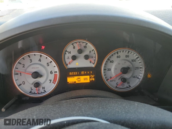 2012 Nissan Titan PRO-4X with VIN 1N6AA0CC3CN300529, listed as a Copart auction lot 53827945 with 82,331 mi miles and Salvage Title. Bid and sale history available at carsss.com. Image 9.