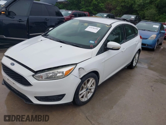 2017 Ford Focus SE with VIN 1FADP3K26HL219395, listed as a IAAI auction lot 42150336 with 54,588 mi miles and . Bid and sale history available at carsss.com. Image 2.